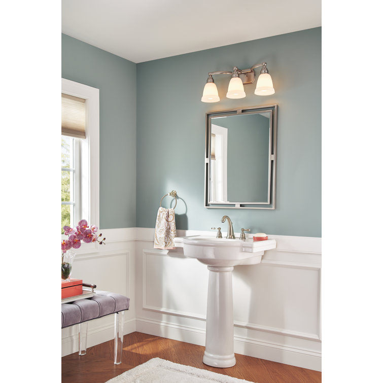 Windemere Brushed Nickel 2-Handle High Arc Bathroom Faucet