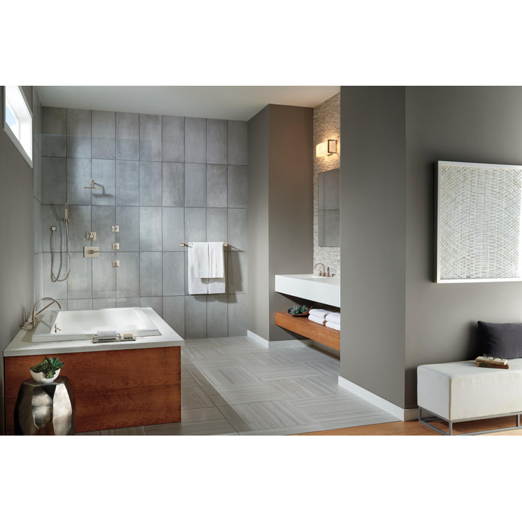 Delta Vero 6-16" Widespread Stainless Steel Bathroom Faucet