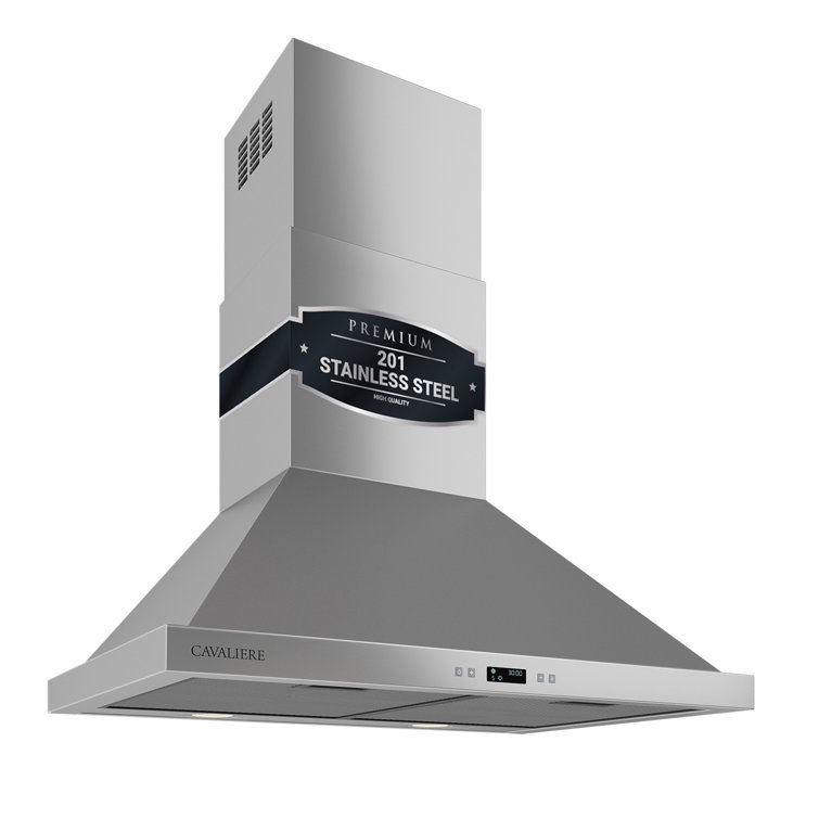 Cavaliere 30" Stainless Steel Convertible Wall Range Hood