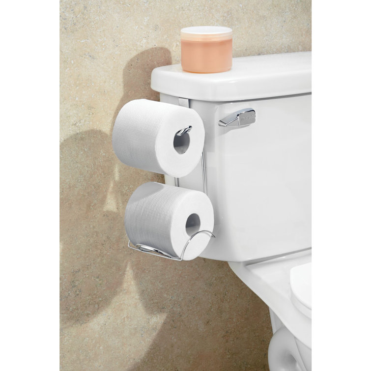 Chrome Over-the-Tank Steel Toilet Paper Holder