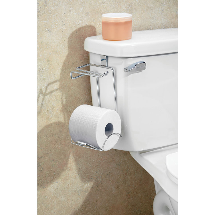 Chrome Over-the-Tank Steel Toilet Paper Holder