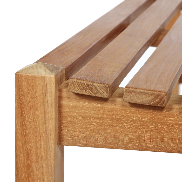 Elite 36" Natural Teak Spa Bench