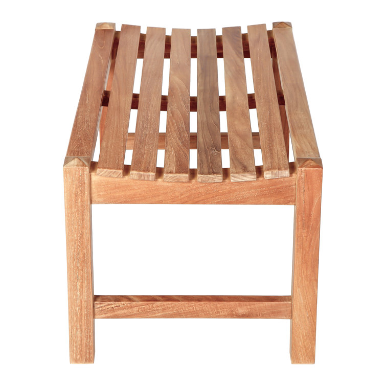 Elite 36" Natural Teak Spa Bench