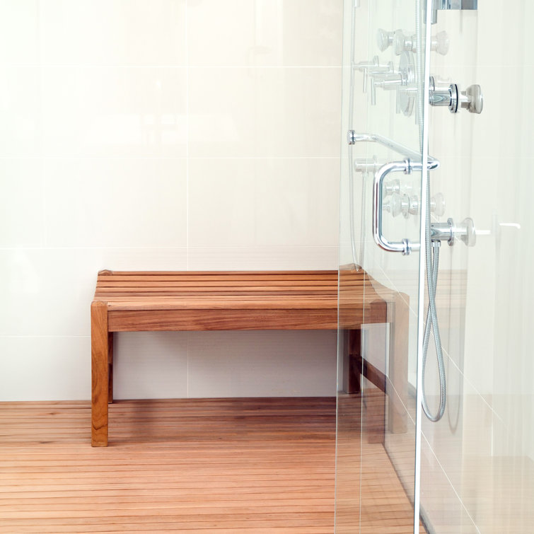 Elite 36" Natural Teak Spa Bench