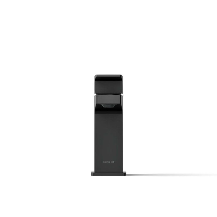 Honesty Matte Black Single-Handle Low-Arc Bathroom Faucet