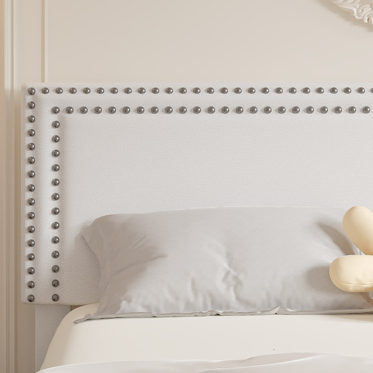White Velvet Upholstered King Platform Bed with Storage Drawers