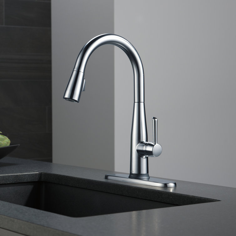 Stainless Steel Pull-Down Kitchen Faucet with Touch Technology
