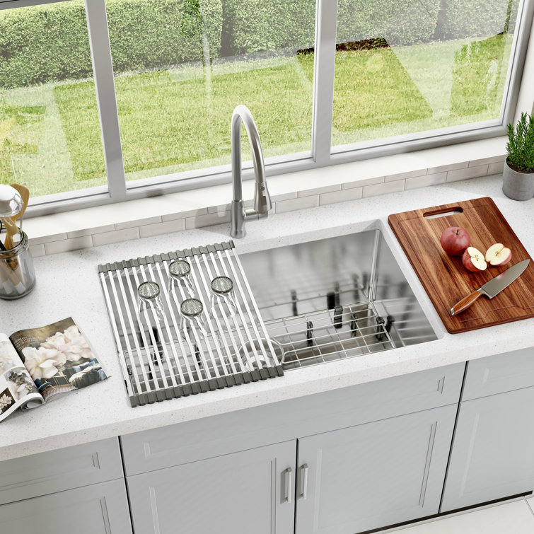30 Inch Stainless Steel Undermount Single Bowl Kitchen Sink
