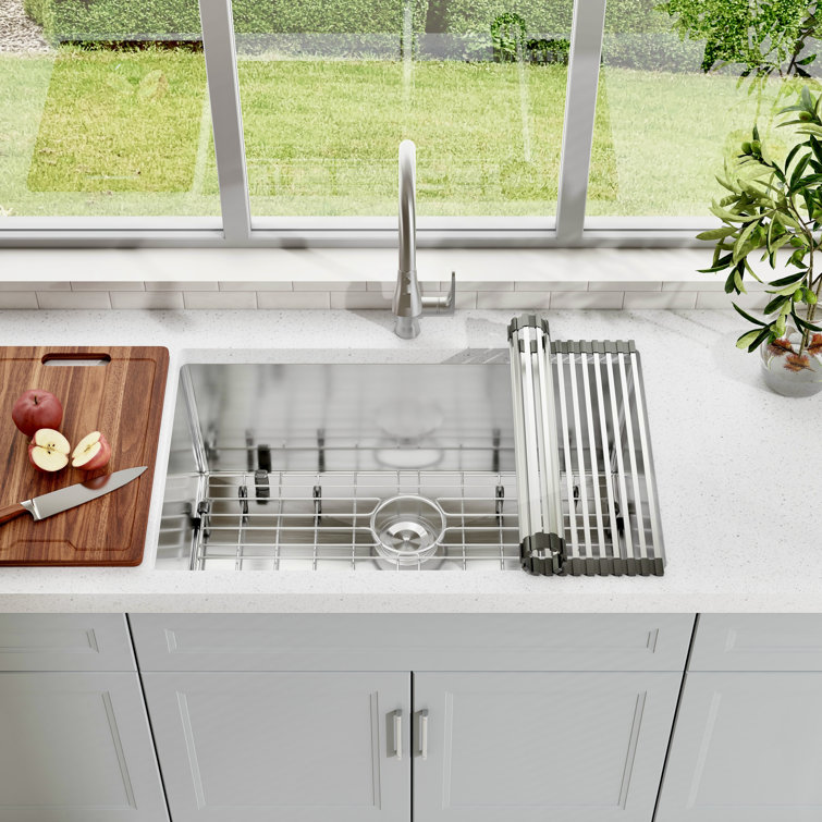30 Inch Stainless Steel Undermount Single Bowl Kitchen Sink