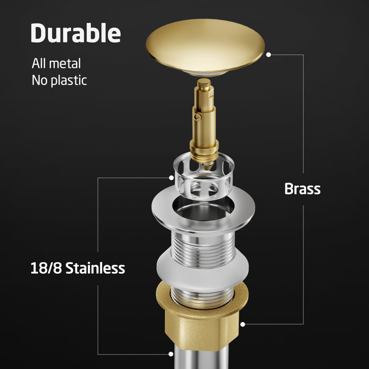 Matte Black Brass 4-Inch Centerset Bathroom Faucet with Drain Assembly