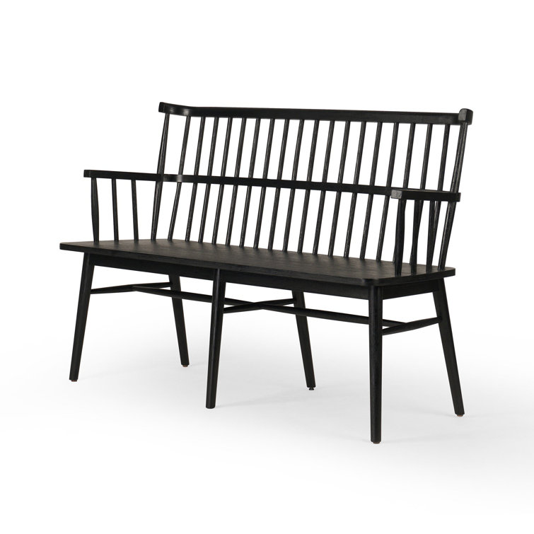 Aspen Sandy Oak 52" Contemporary Bench