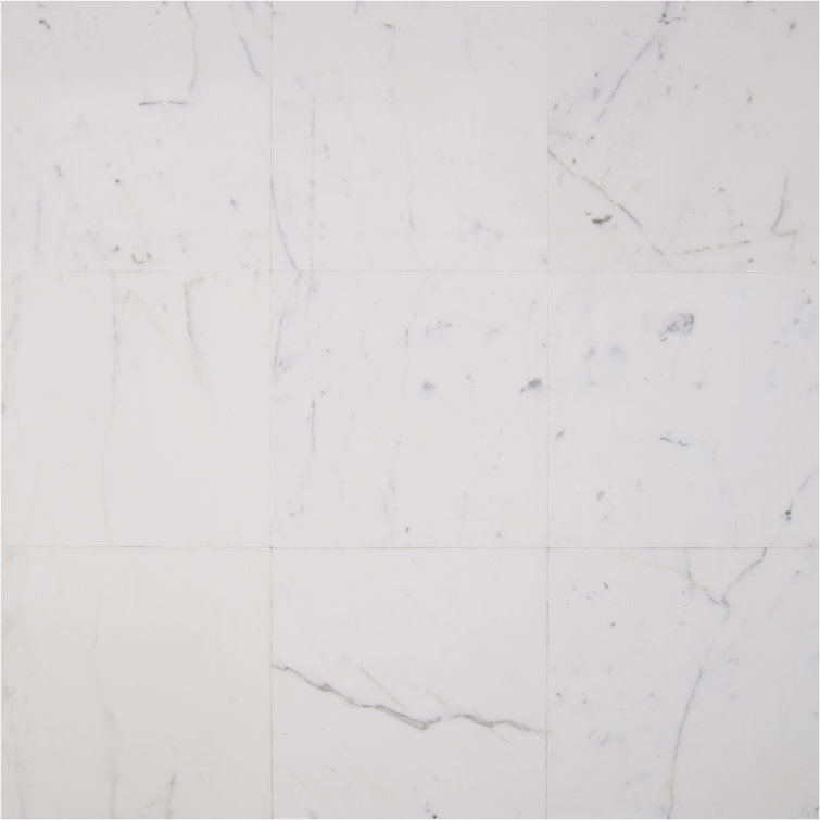 Calacatta Gold 12" x 12" Polished Marble Look Tile