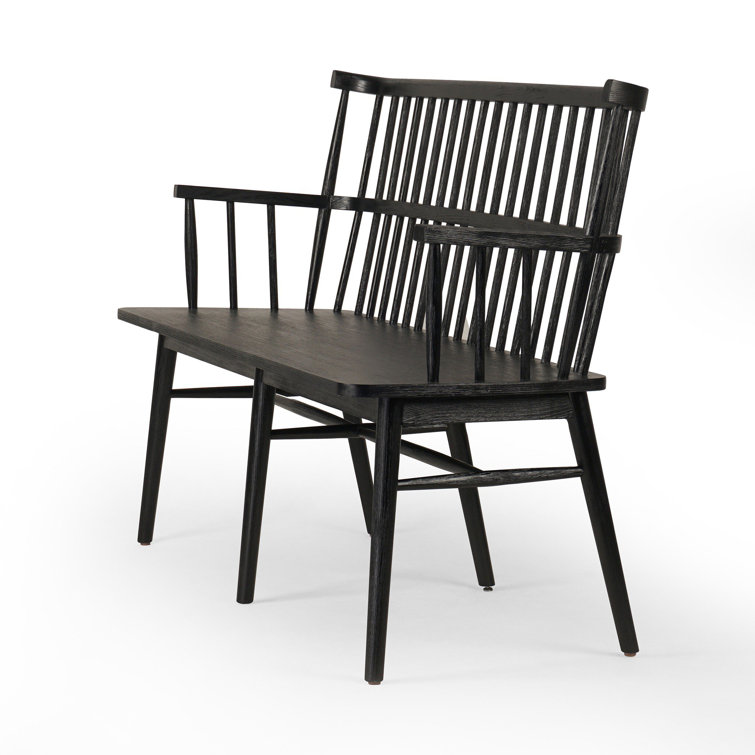 Aspen Sandy Oak 52" Contemporary Bench