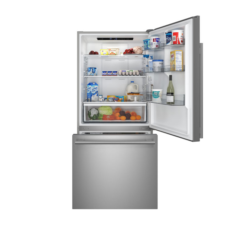 31" Milano Espresso Bottom Freezer Right Swing Door Refrigerator, 17.2 cu. ft.