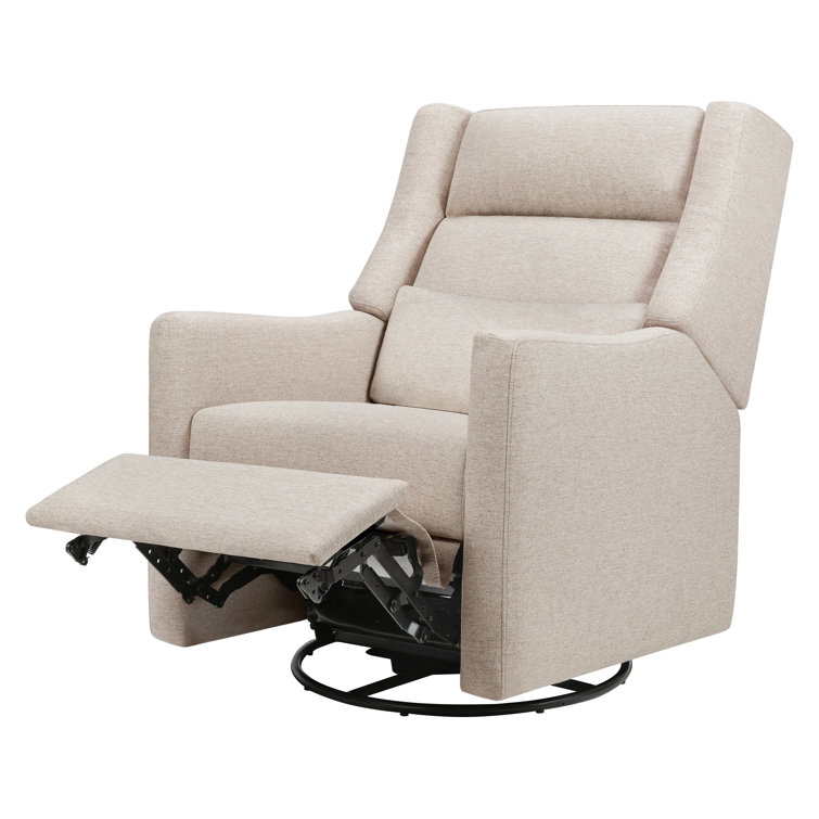Beach Eco-Weave Swivel Recliner with Adjustable Headrest