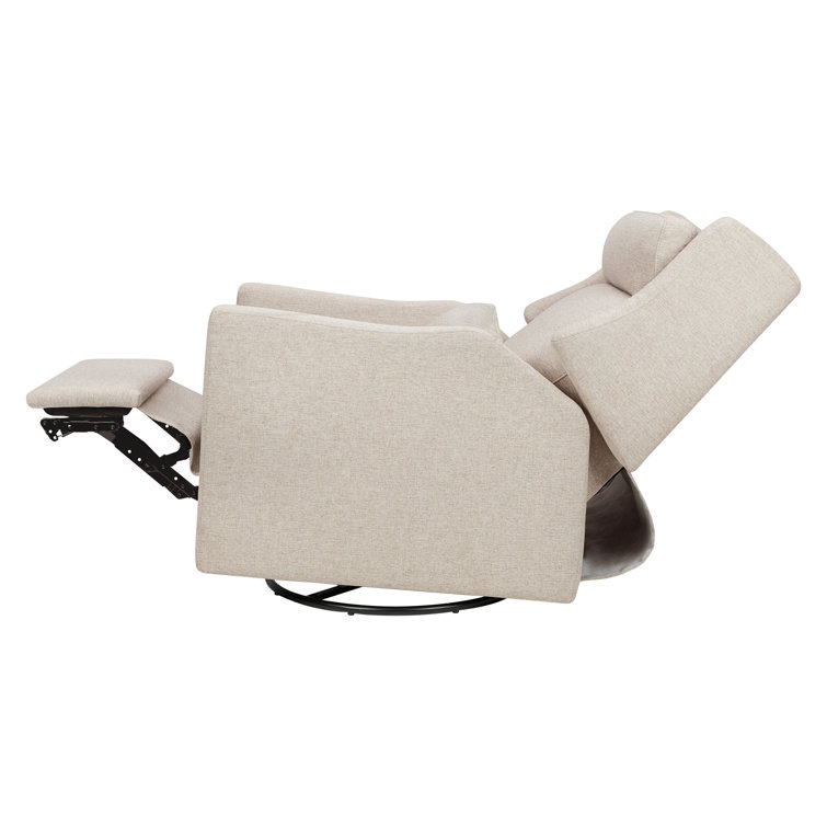 Beach Eco-Weave Swivel Recliner with Adjustable Headrest