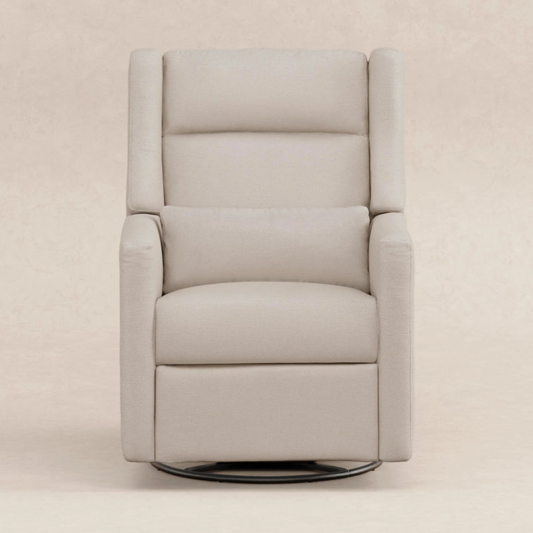 Beach Eco-Weave Swivel Recliner with Adjustable Headrest
