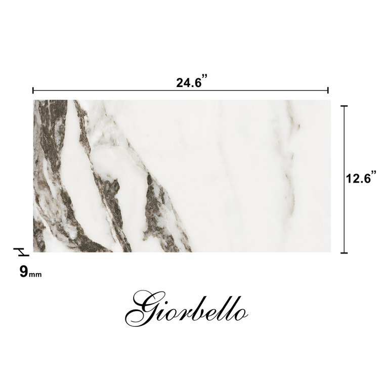 Large Gray and White Porcelain Rectified Tile for Indoor/Outdoor Use