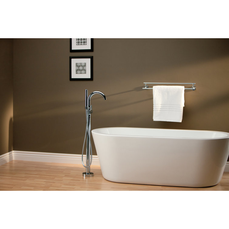 Trinsic Chrome Double Wall Mount Towel Bar
