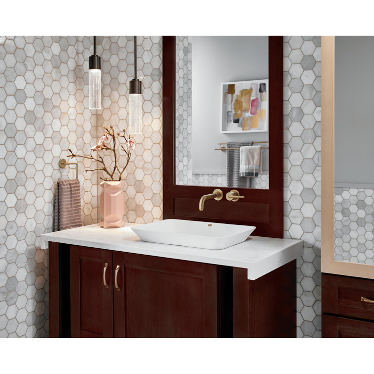 Champagne Bronze 24" Wall Mounted Towel Bar