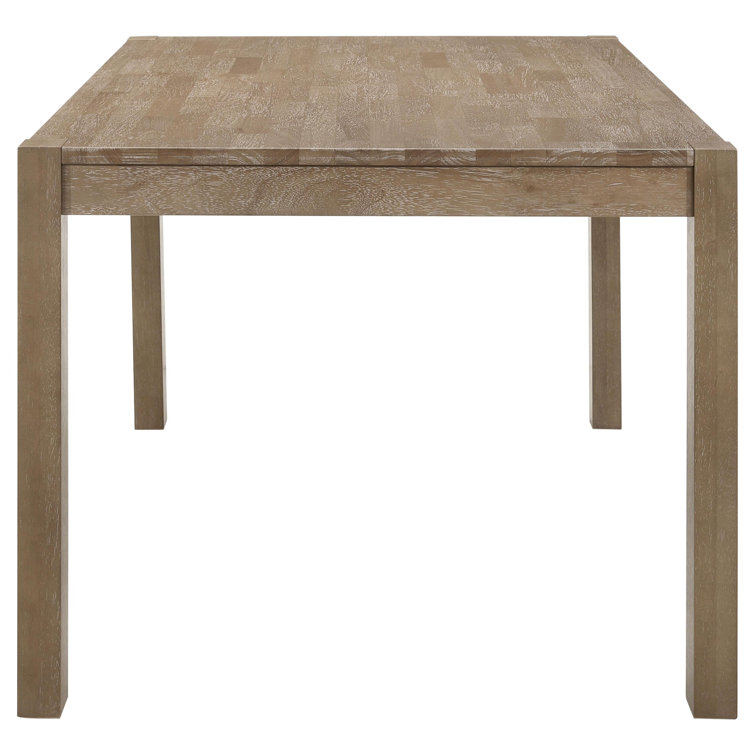 Scottsdale Light Brown Wood 6-Piece Dining Set with Bench and Chairs