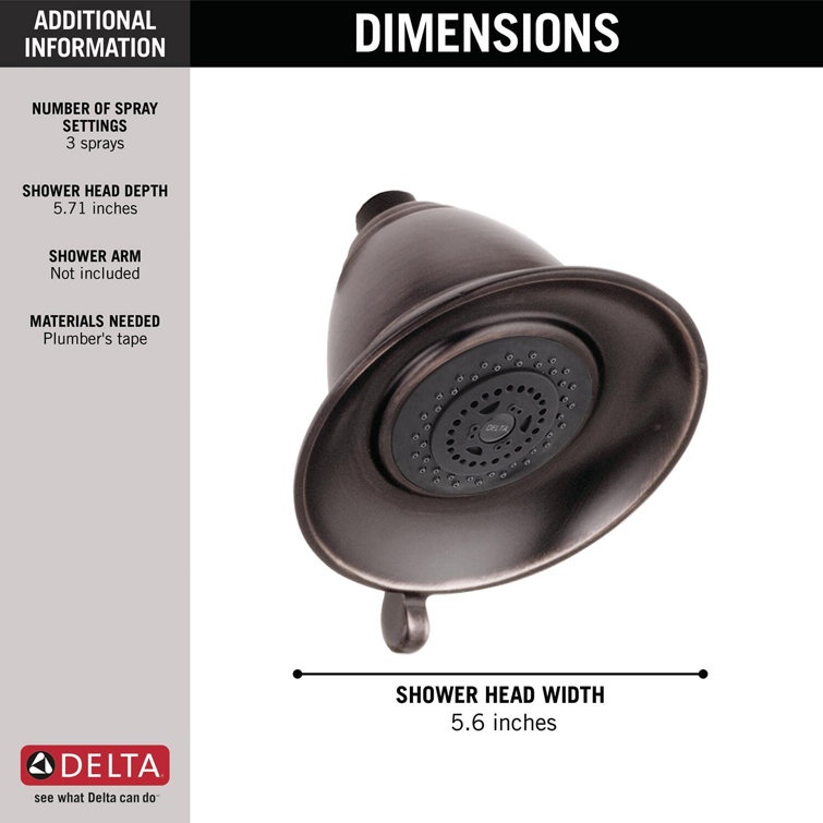 Venetian Bronze Multi-Head Wall Mounted Handheld Shower