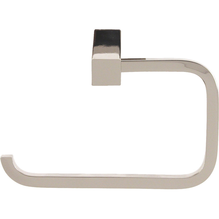 Polished Nickel Modern Wall Mounted Toilet Paper Holder