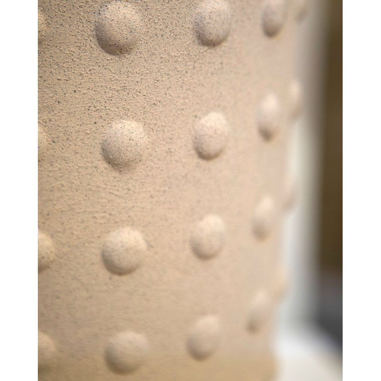 Sonoran Sand Ceramic Table Lamp with Burlap Shade