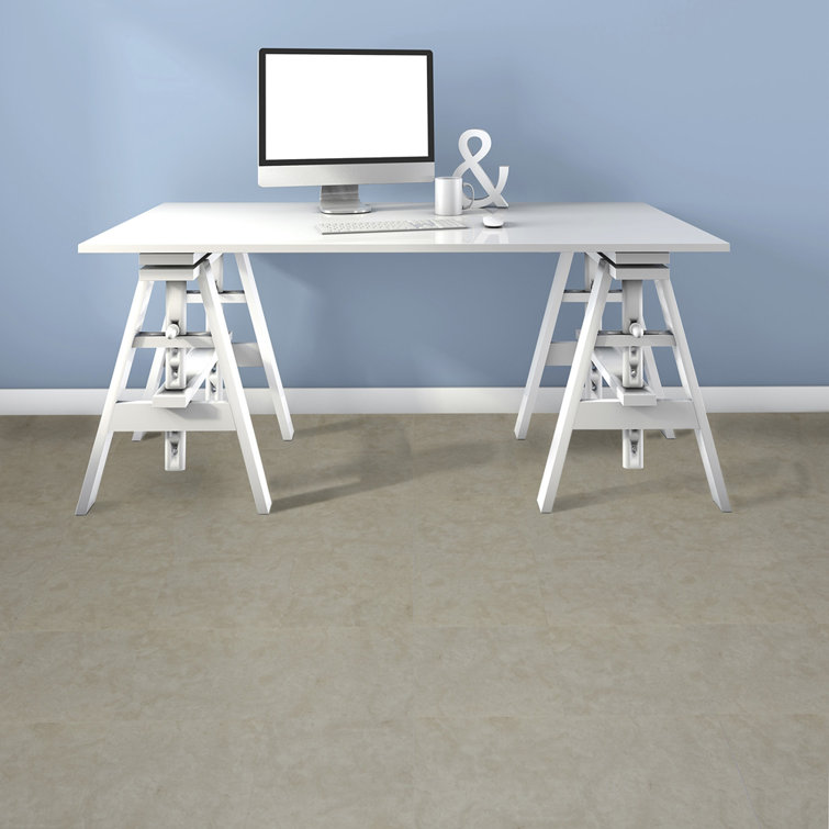 Carrera Marble 12" x 12" Peel and Stick Vinyl Floor Tiles