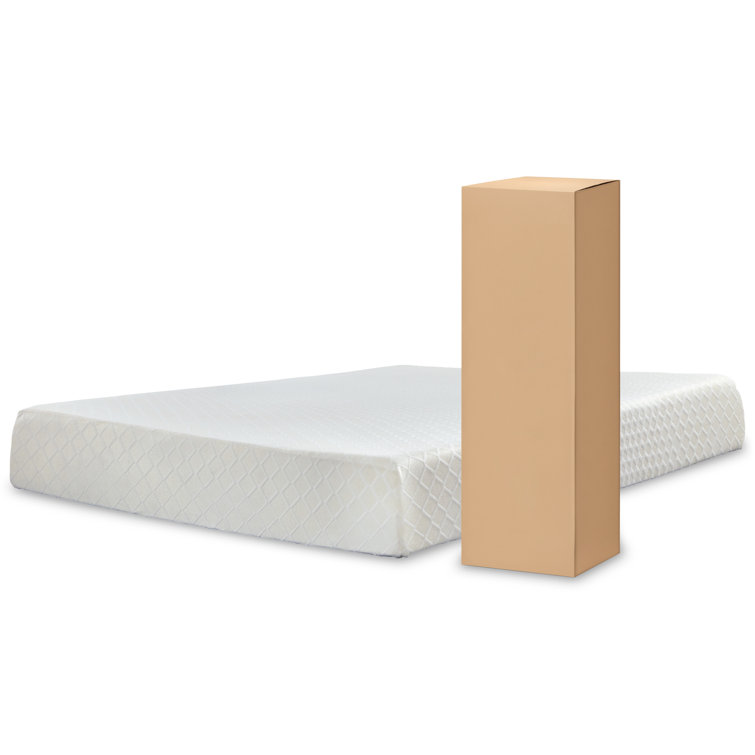 Contemporary White Twin Innerspring 10" Adjustable Bed