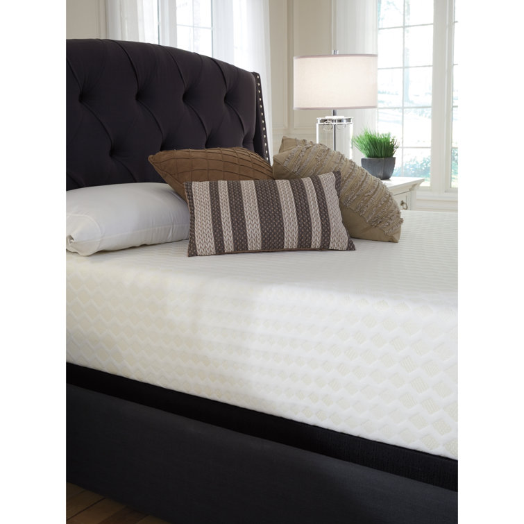 Contemporary White Twin Innerspring 10" Adjustable Bed