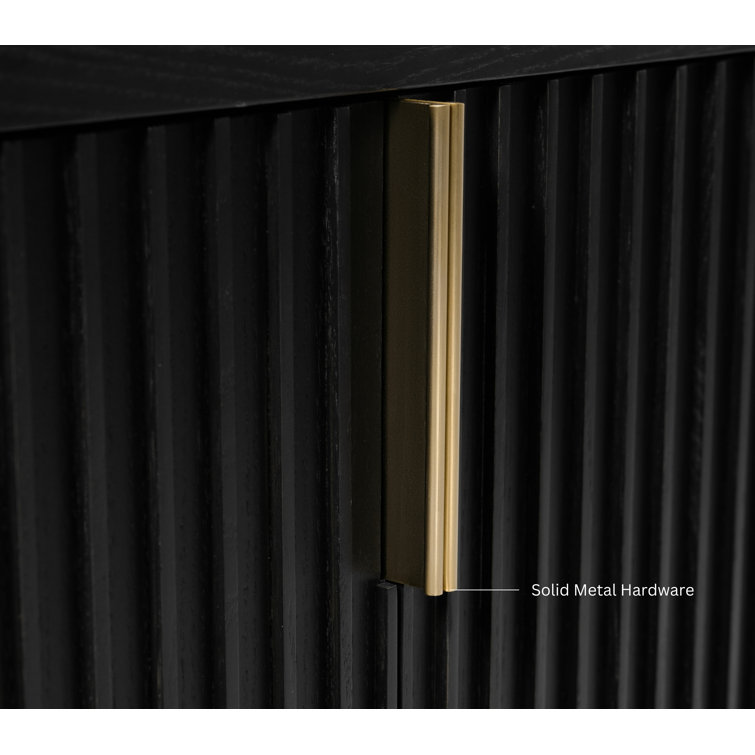 Turlington 24" Black Oak Vanity with White Quartz Top