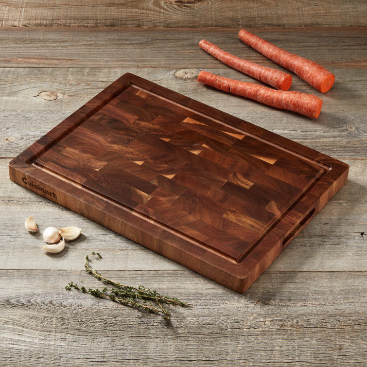Large Rectangular Acacia Wood Reversible Cutting Board