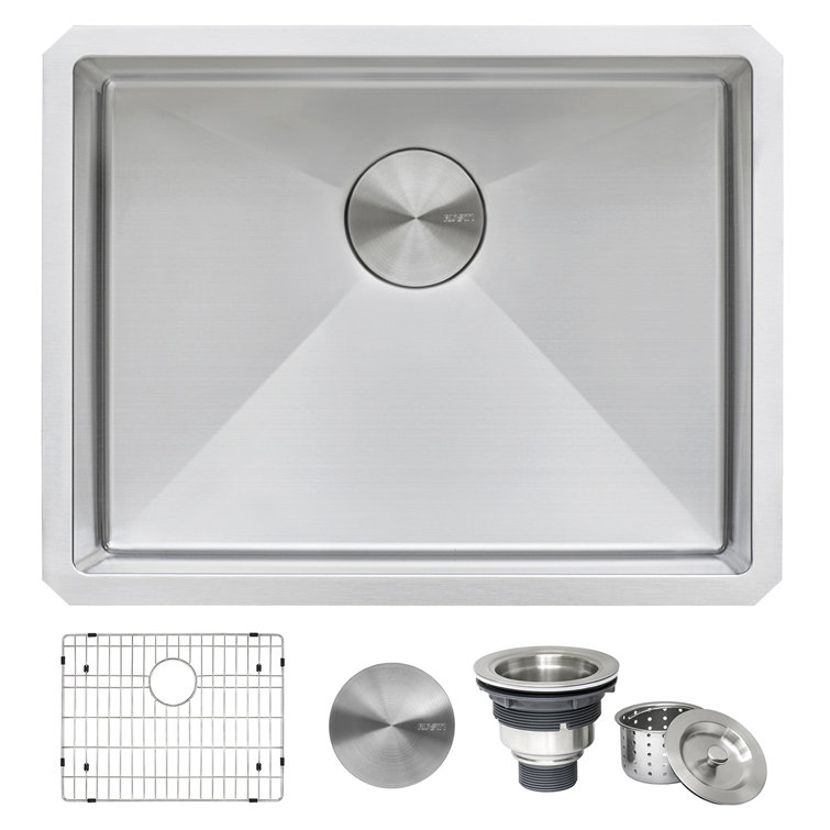 Ruvati 23" x 18" x 12" Deep Stainless Steel Undermount Utility Sink