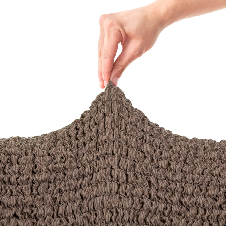 Camel Stretch Sofa Cover with Elastic Closure