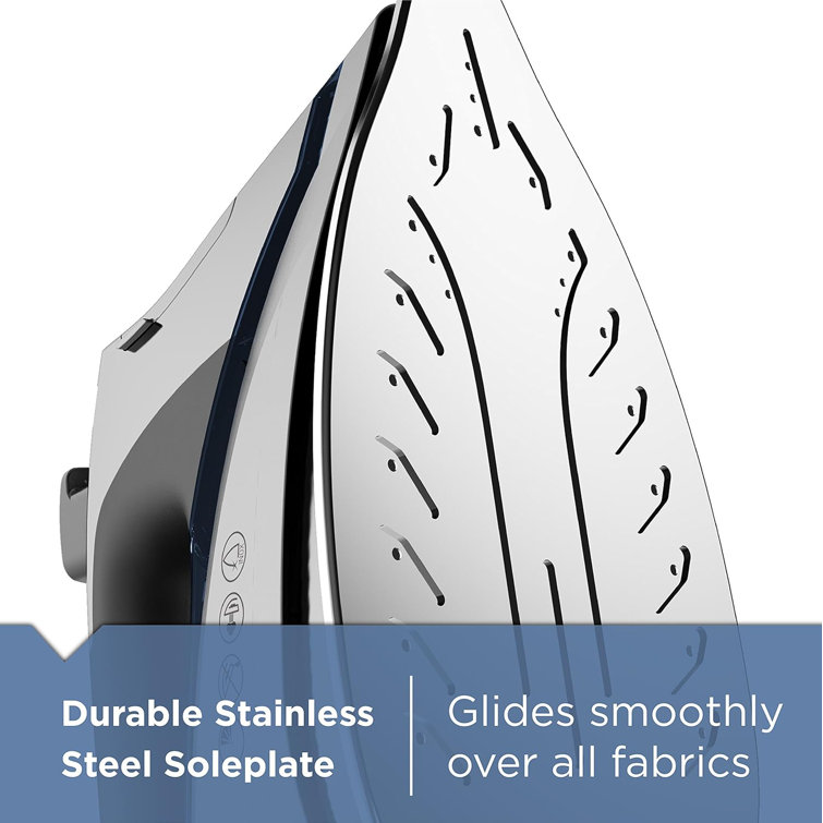 Blue Stainless Steel Burst Steam Iron with Vertical Function