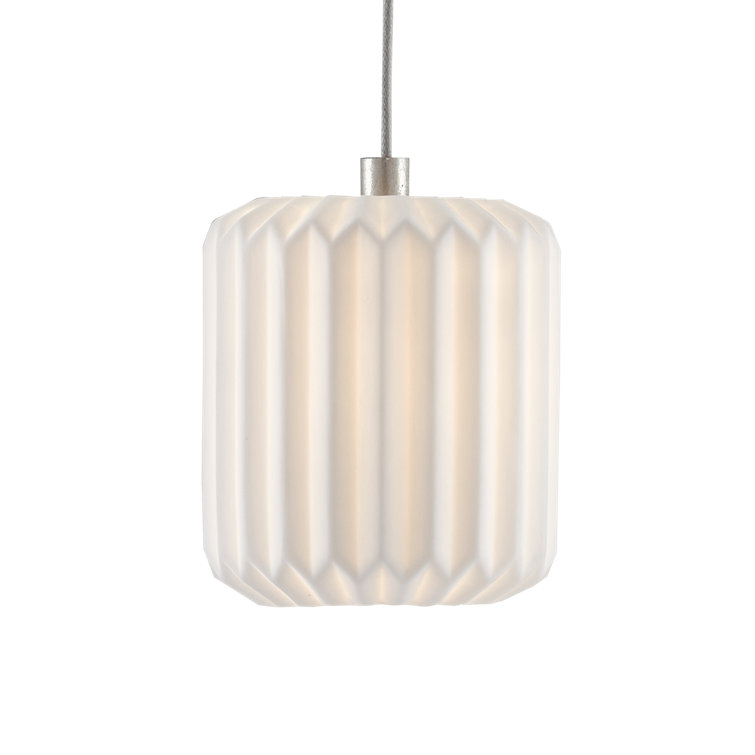 Dove 7-Light White Ceramic Multi-Drop Pendant
