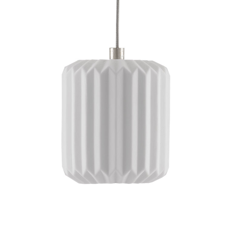 Dove 7-Light White Ceramic Multi-Drop Pendant