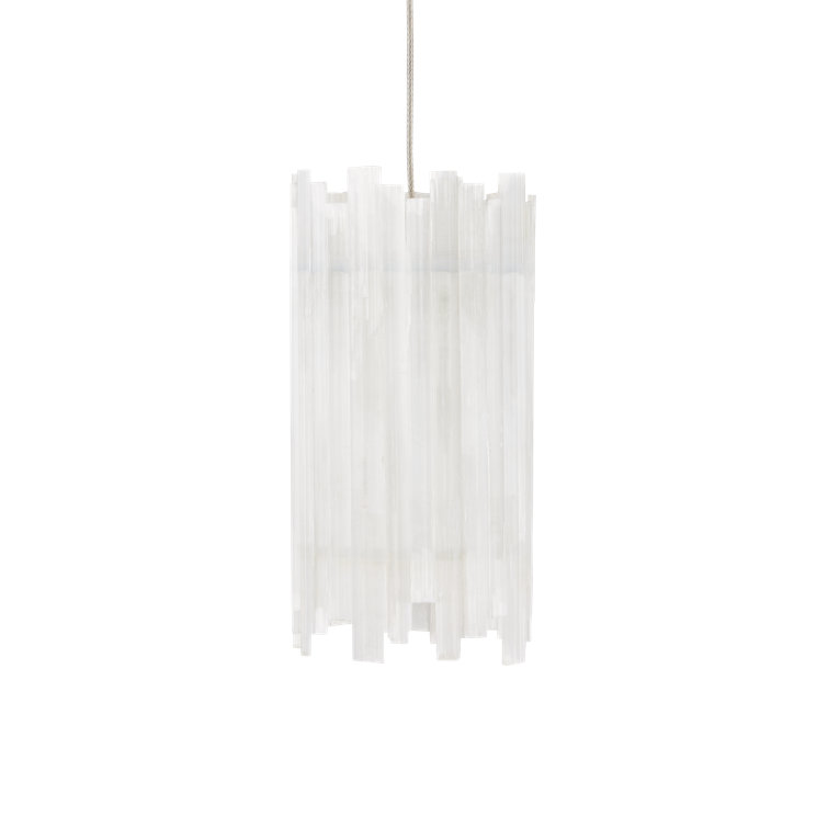 Escenia Clear Silver Crystal 3-Light Pendant