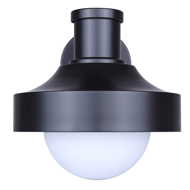 Baylor Black 11'' Direct Wired Outdoor Lantern