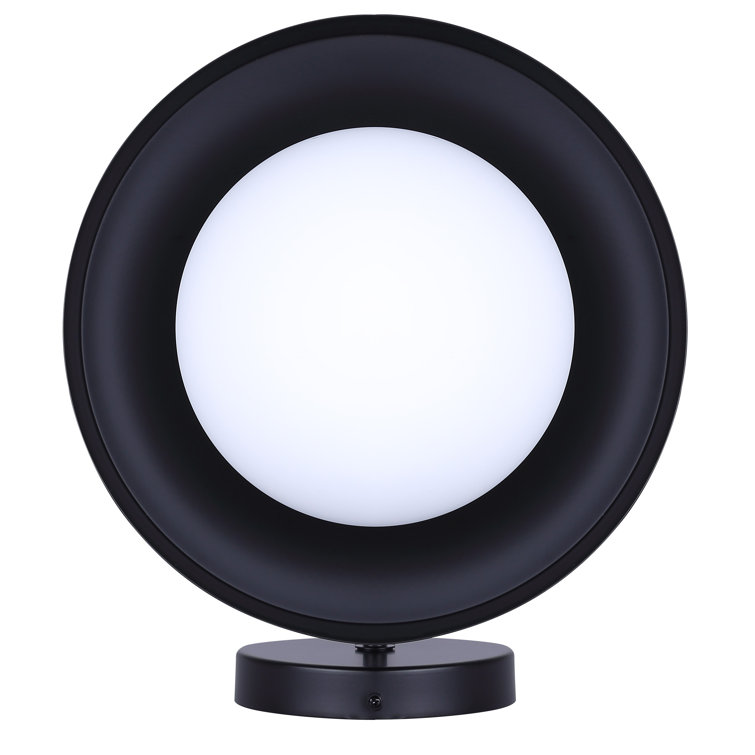 Baylor Black 11'' Direct Wired Outdoor Lantern