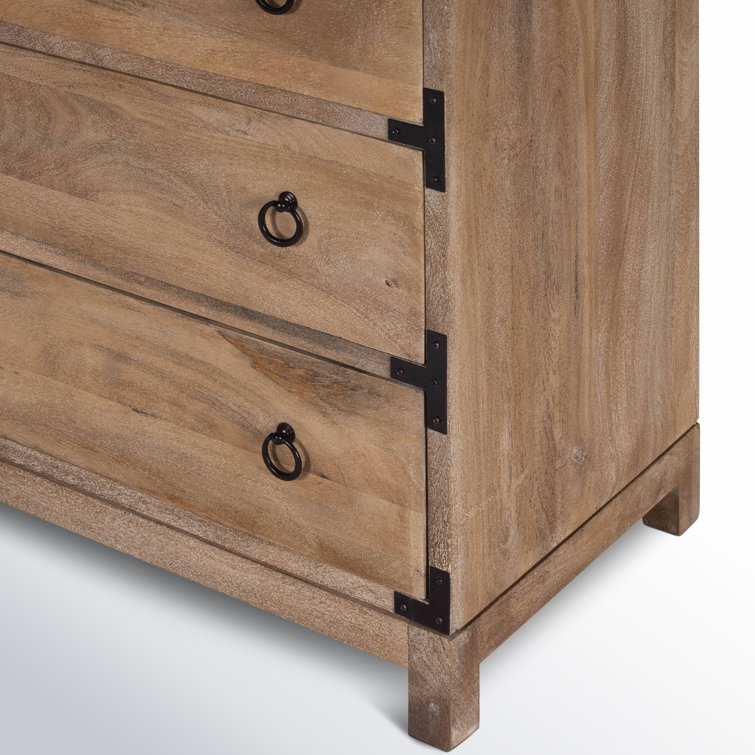 Forster 144'' Extra Deep Brown Campaign Chest with Ball Bearings