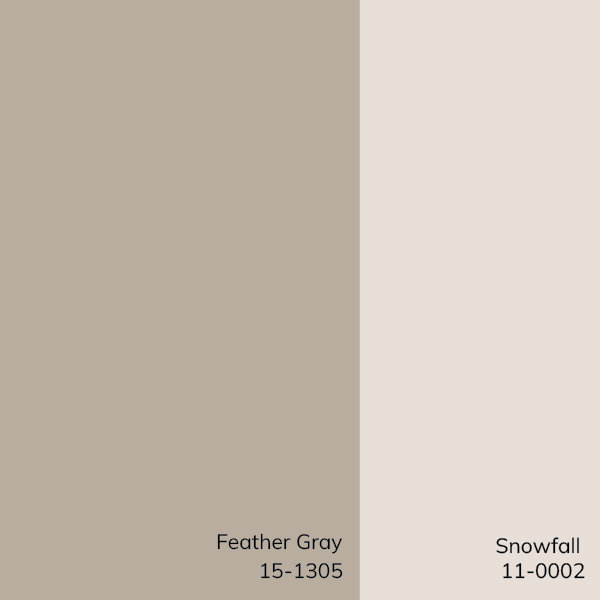 Gray and Taupe Synthetic Runner Rug with Geometric Border