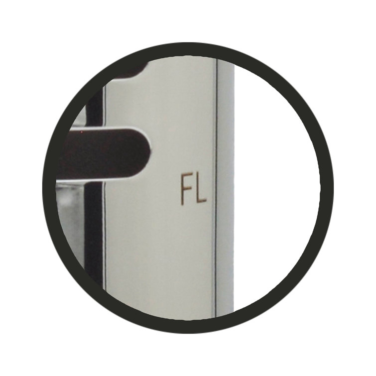 Satin Nickel Dishwasher Air Gap with White Body