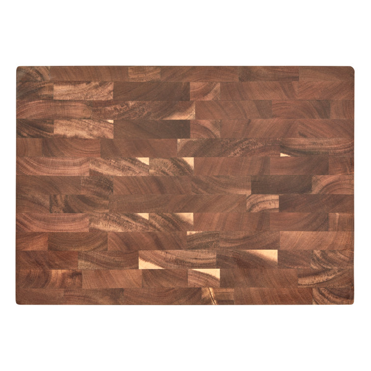 Large Rectangular Acacia Wood Reversible Cutting Board