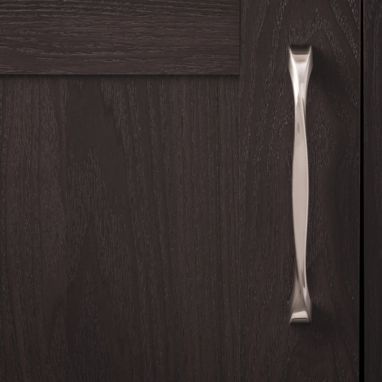 Satin Nickel Brushed Modern Cabinet Bar Pulls 5-Pack