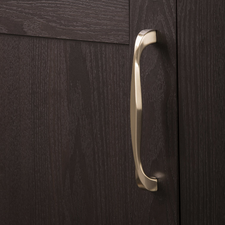 Elusive Golden Nickel Modern Cabinet Bar Pulls, 5-Pack