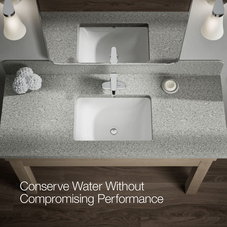 July Polished Chrome Single-Handle 4-in Centerset Bathroom Faucet