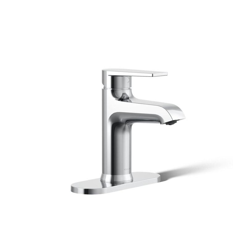 Hint Polished Chrome Single-Handle Low-Arc Bathroom Faucet