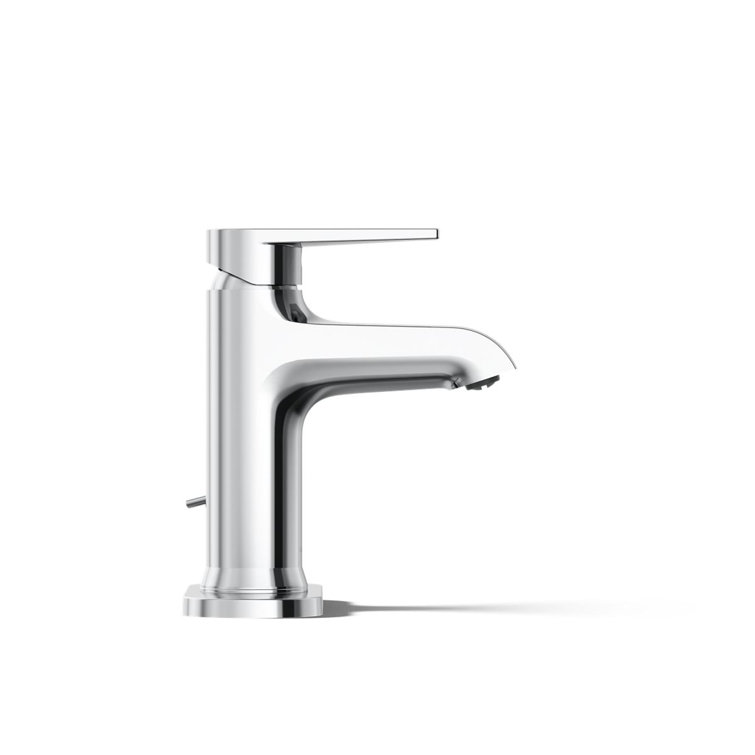 Hint Polished Chrome Single-Handle Low-Arc Bathroom Faucet